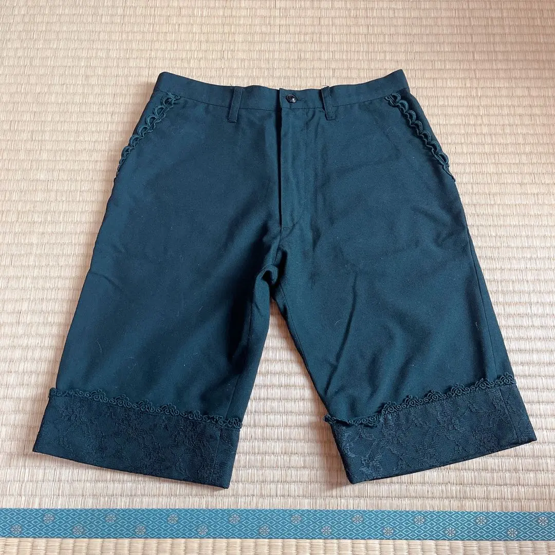 新品未使用タグ付 ALICE and the PIRATES ショートパンツ Stripe Crown Salopette Pants by Alice and the Pirates