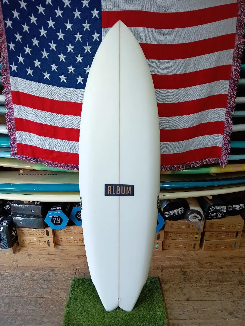 ALBUM Twinsman 5'4\" アルバムサーフツインズマン　手渡し希望 ALBUM surfboard Twins man 手渡し