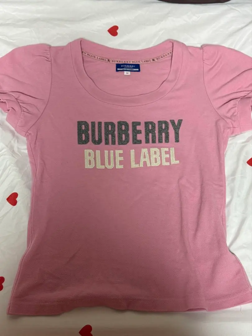 Burberry Blue Label 粉紅色 T恤 38 的縮圖