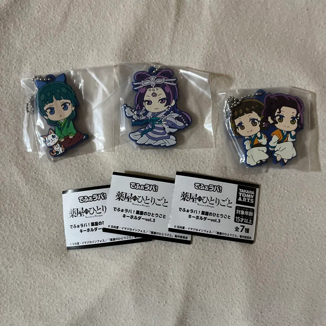 Thumbnail of Maomao, Jinshi, Xiaolan, and Suiren from "The Apothecary Diaries" Deforaba! Gashapon