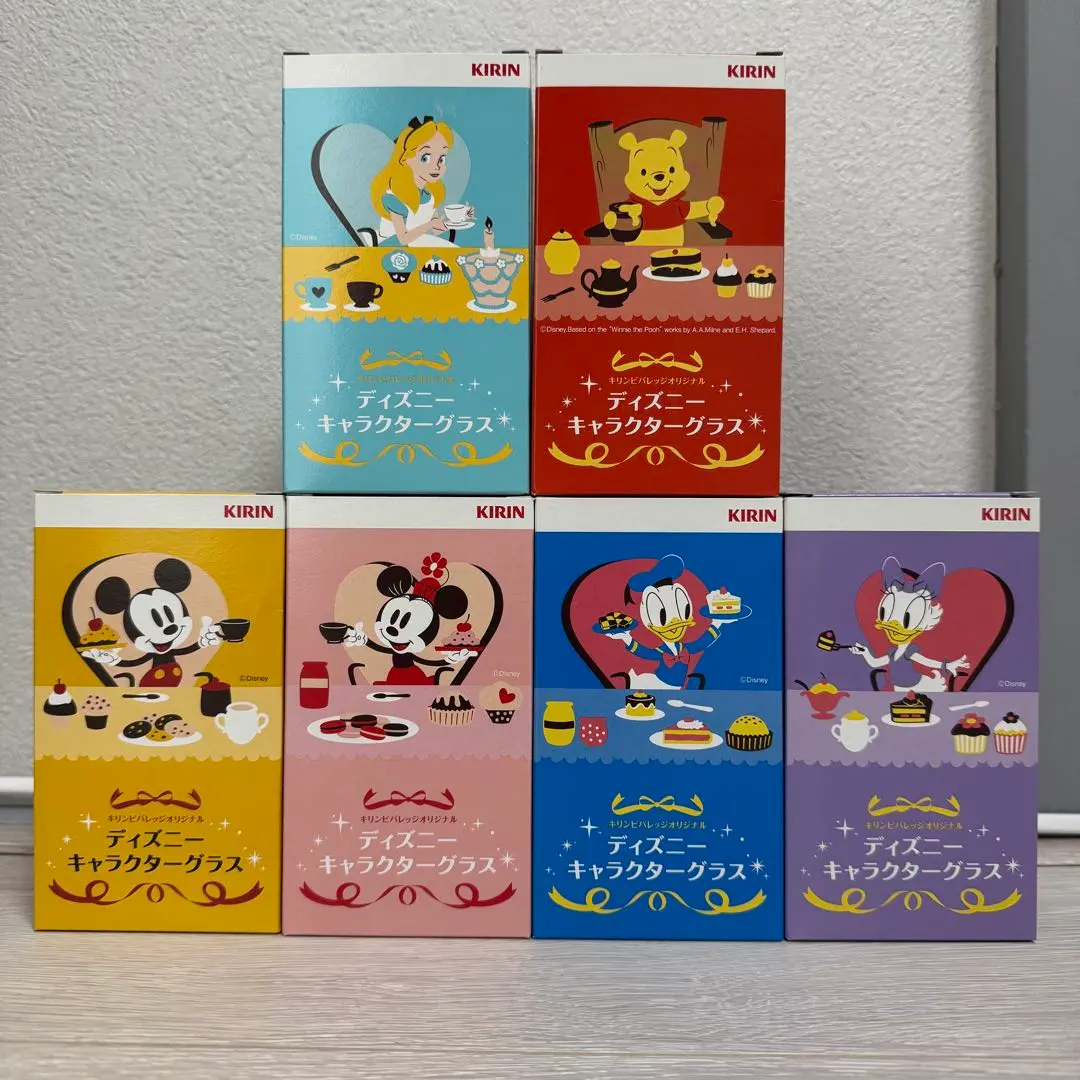 Thumbnail of Disney Character Glasses - Set of 6