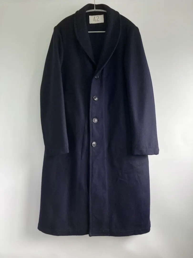 【希少】50s フランス軍 ホスピタルコート ダブル 黒染め DEAD STOCK】1950s French Army Hospital Coat フランス軍