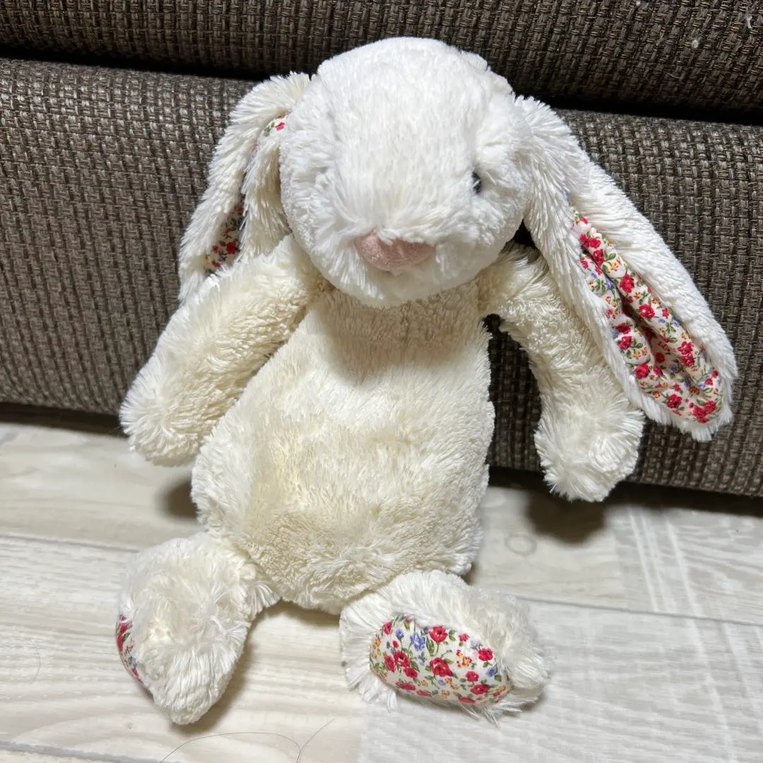 Thumbnail of JELLY CAT Bunny White Plush Toy - Sold Out