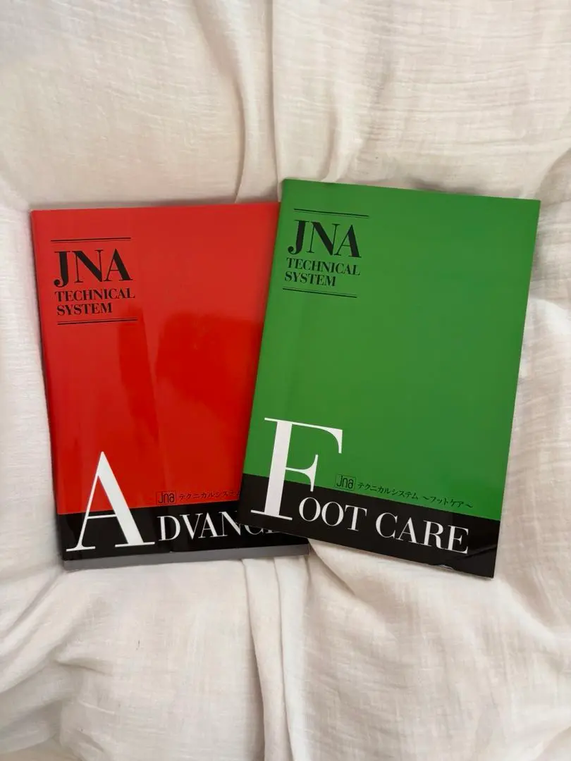 JNA TECHNICAL SYSTEM 教材4冊セット JNA テクニカルシステム ”ジェルネイル” | nomblic