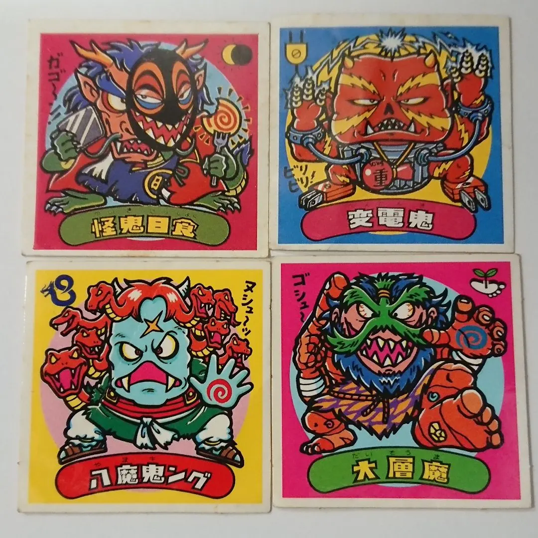 Thumbnail of Kai Oni Eclipse, Henden Oni, Hachiman King, Taiso Ma, Bikkuriman Seal