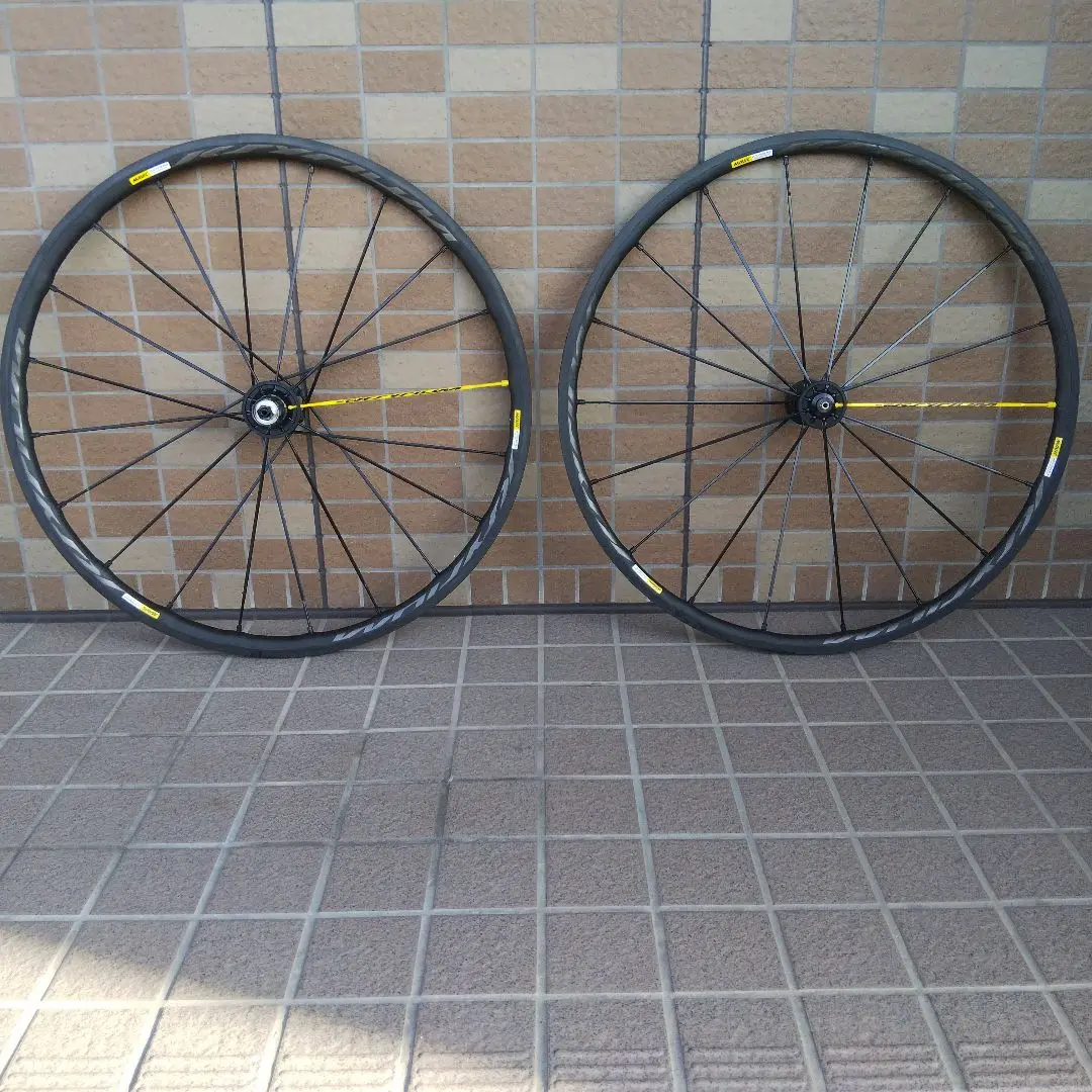 【状態良好】MAVICキリシウムプロ　エグザリット【リムブレーキホイール】 マヴィック MAVIC キシリウム プロ エグザリット KSYRIUM PRO