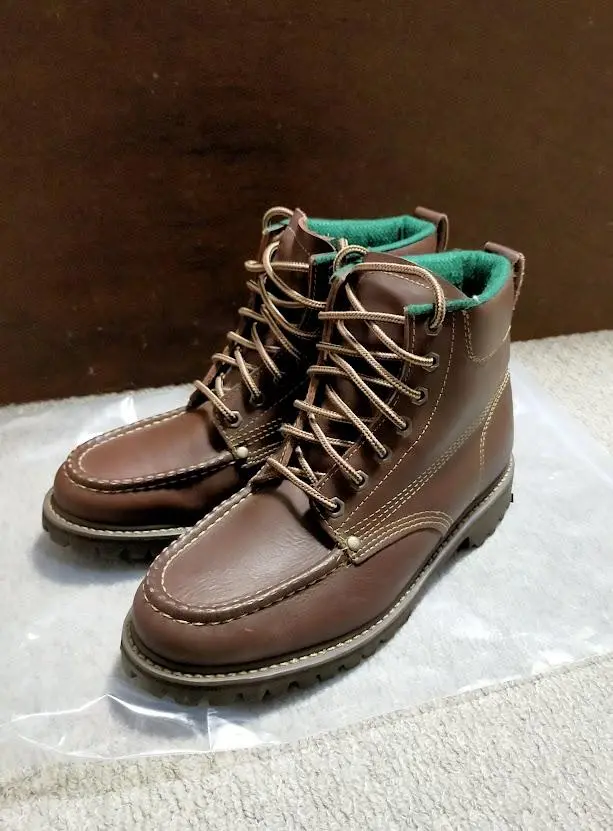 Eddie Bauer 真皮靴 未使用品 的縮圖