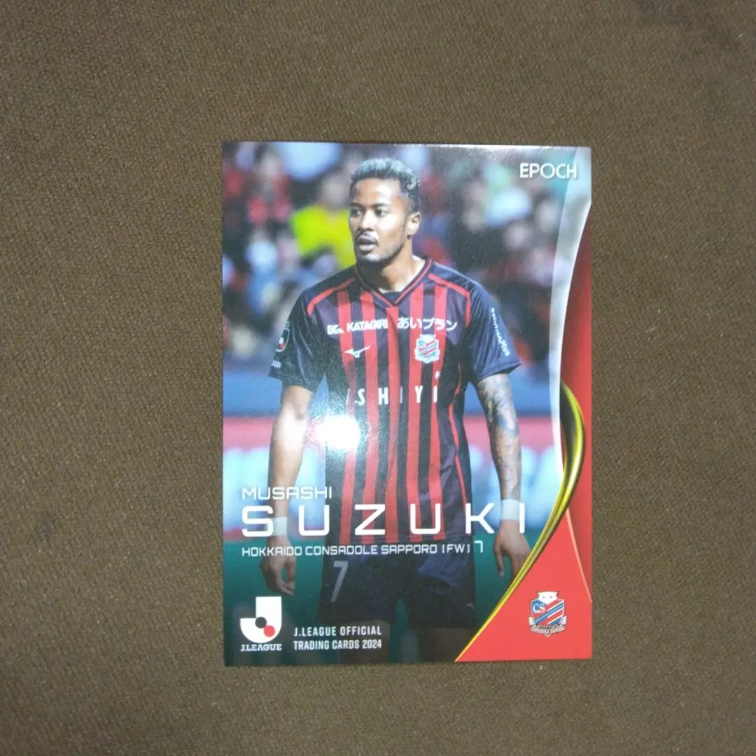 Thumbnail of 2024 EPOCH J.League Card Hokkaido Consadole Sapporo 003 Musashi Suzuki