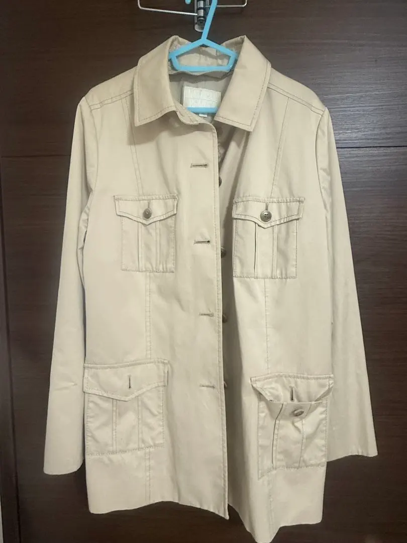 Thumbnail of NATURAL BEAUTY Beige Trench Coat Size 15