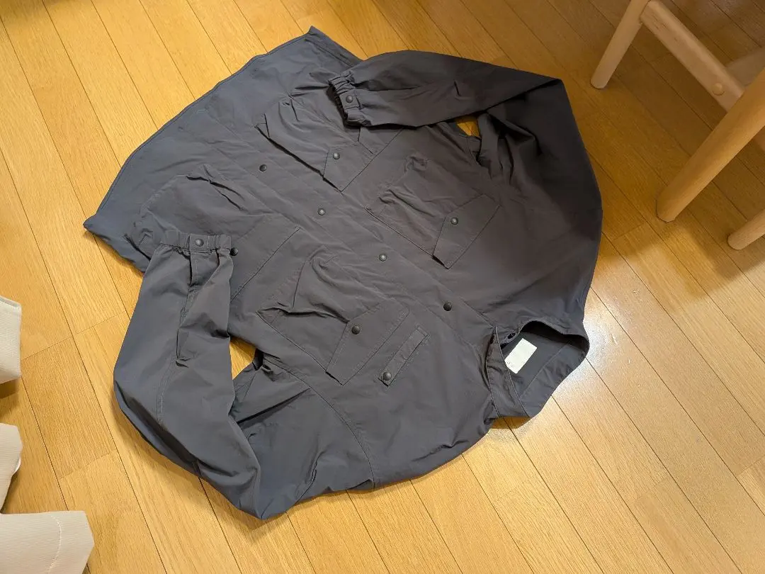 Thumbnail of ☆Excellent Condition☆ GLR UNITED ARROWS ☆ Gray Nylon Stretch Jacket ☆ S