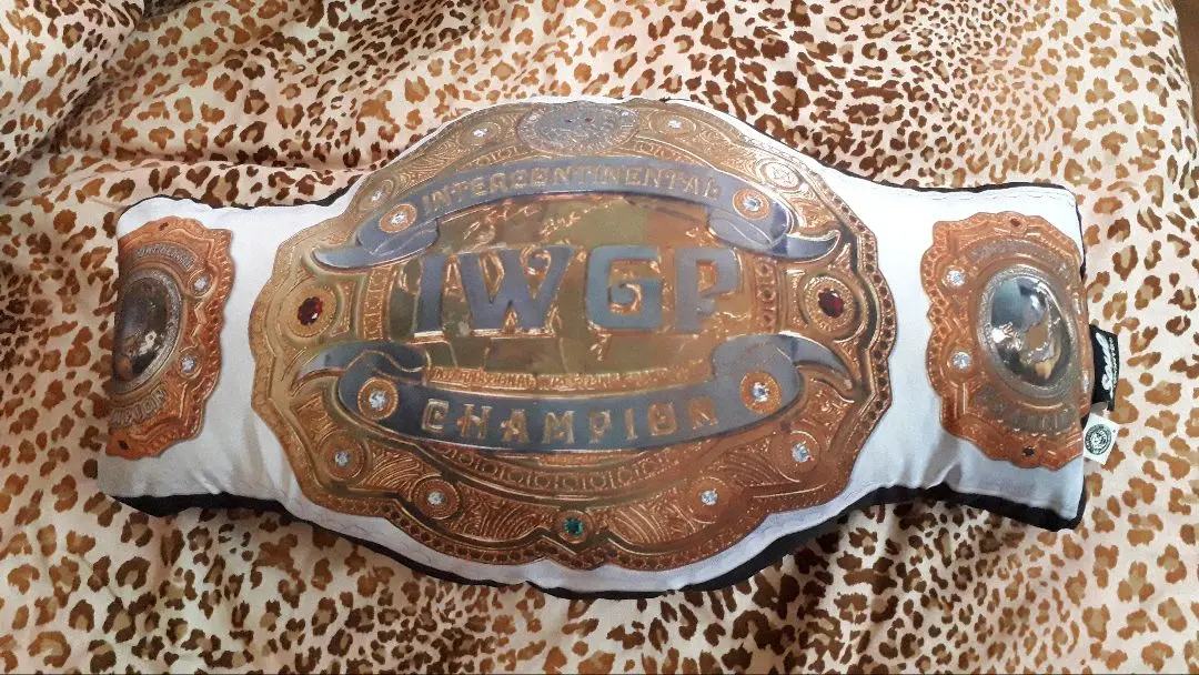 【廃盤希少】IWGP インターコンチベルトストラップ、中邑真輔COBE COBE 2025年最新】IWGPインターコンチネンタルチャンピオンベルトの
