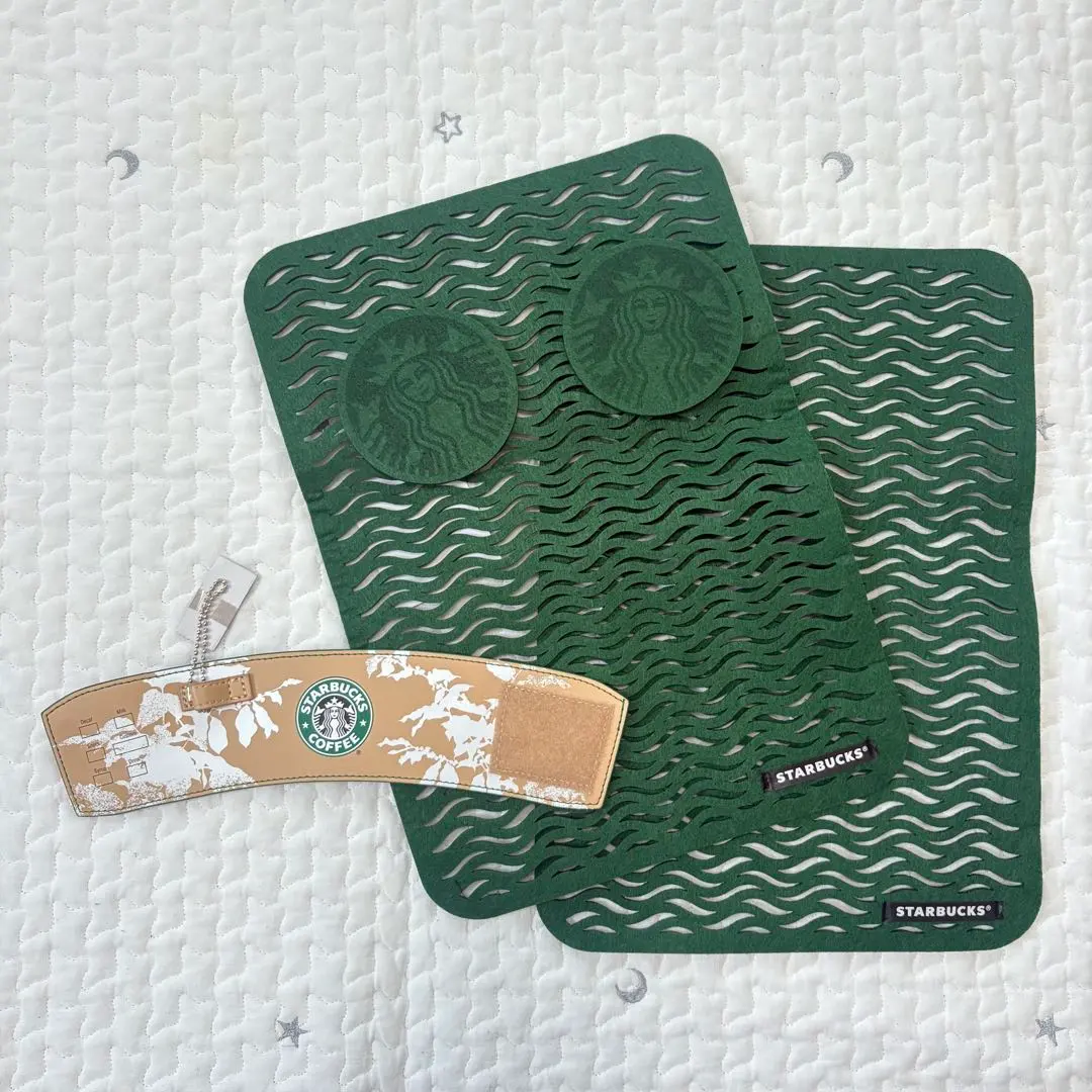 星巴克咖啡杯套&餐墊杯墊 的縮圖