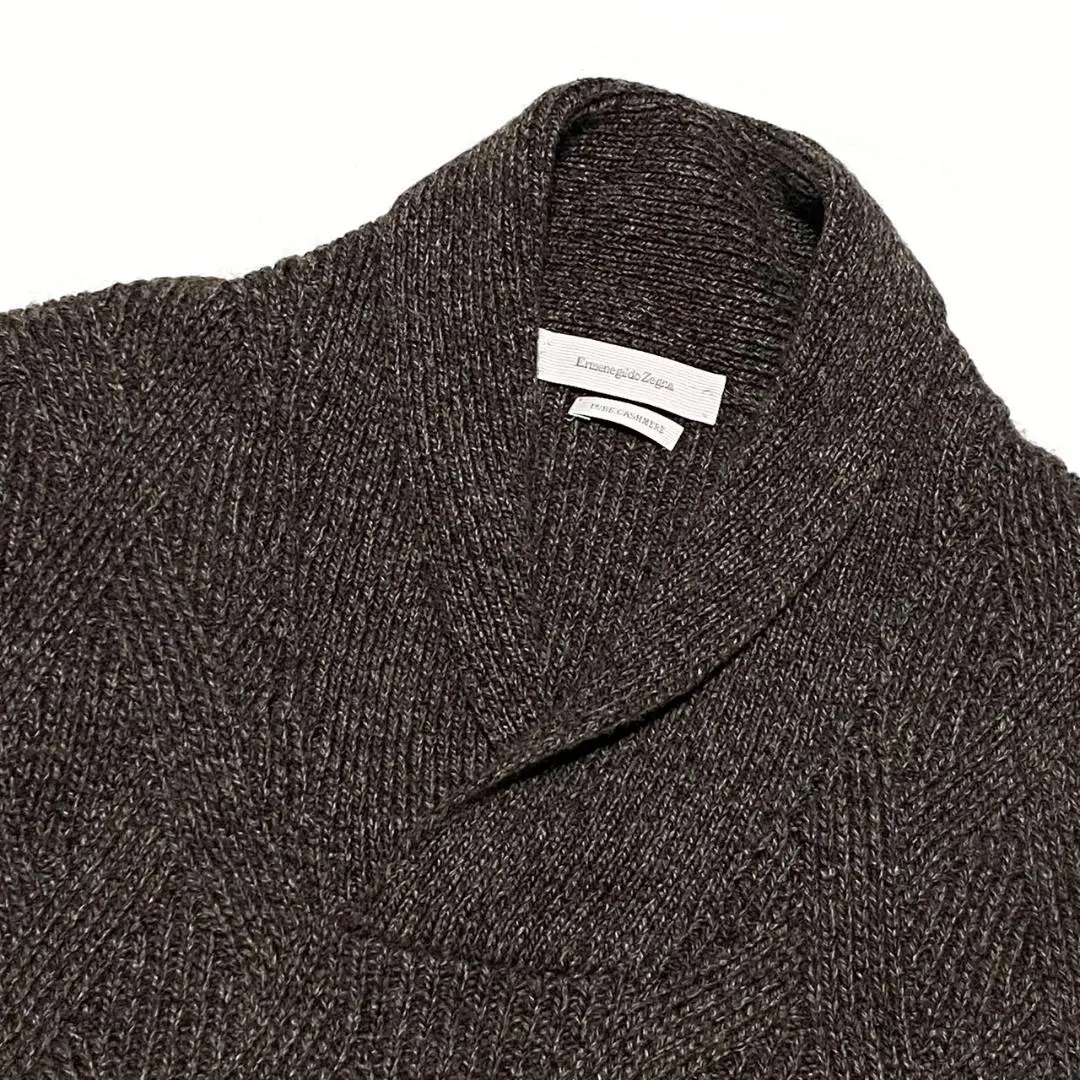 定価22万円 ゼニア【Zegna】ホワイトカシミヤ100%ドライバーズニットXL 定価22万円 ゼニア【Zegna】ホワイトカシミヤ100%ドライバーズ
