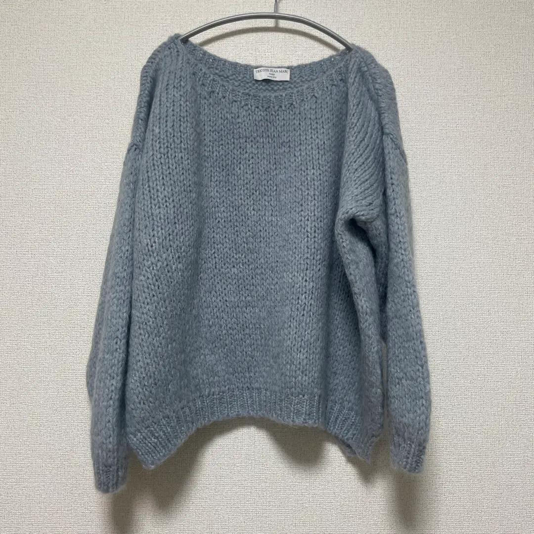 Thumbnail of TORICOTS JEAN MARC Special Order Boat Neck Slit Pullover
