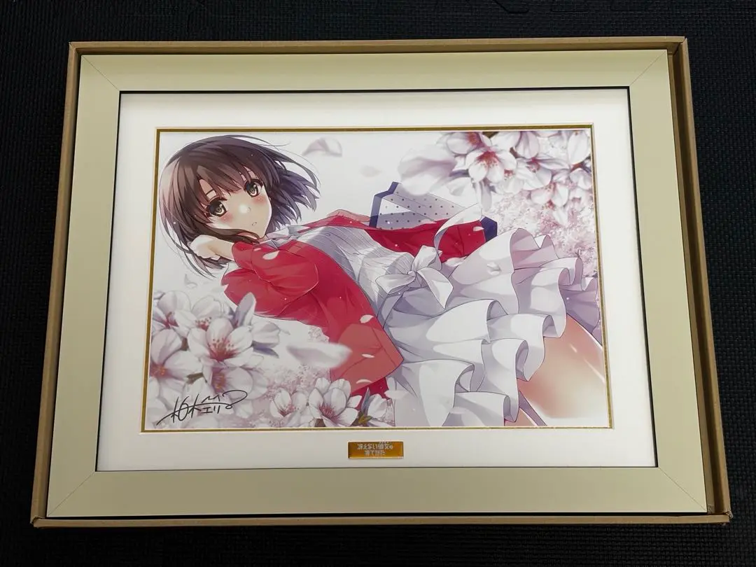 深崎暮人　直筆サイン　A3　原画   　TWICE 深崎暮人 直筆サイン A3 原画 TWICE