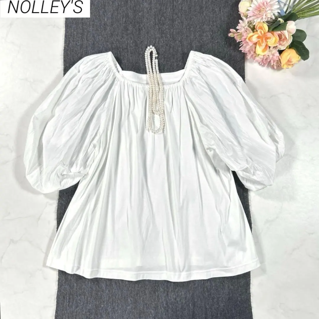 Thumbnail of NOLLEY'S Nolley's Blouse Cut and Sew Volume Sleeve White F