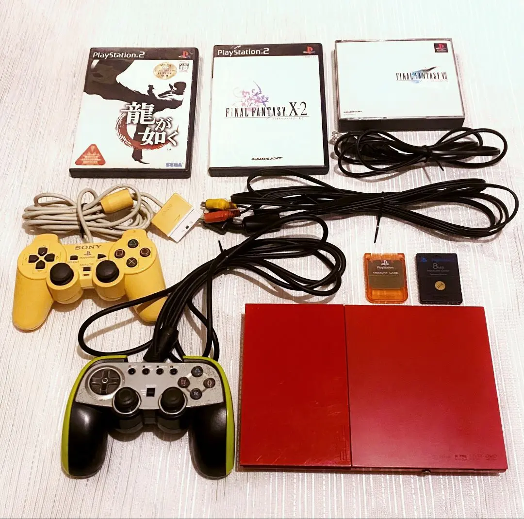SONY - 【レア商品】♧PS2 本体 PS2 90000 シナバーレッド 最上位機種 SONY - 【レア商品】☆PS2 本体 PS2 90000 シナバーレッド 最