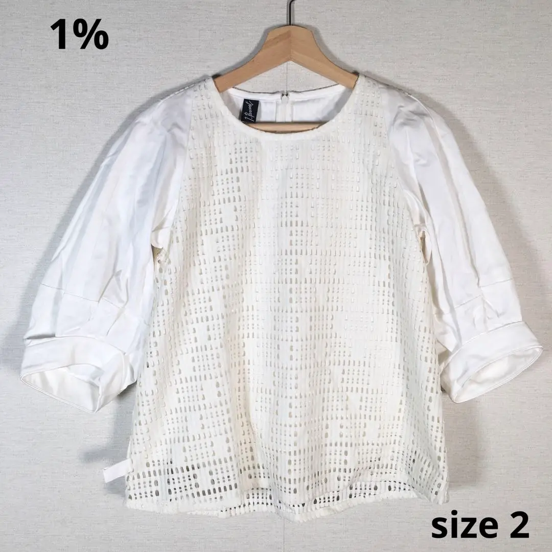 1％　シュウヘイオガワ　今期ブラウス 2025年最新】1% SHUHEI OGAWA レディース 長袖 シャツ・ブラウス