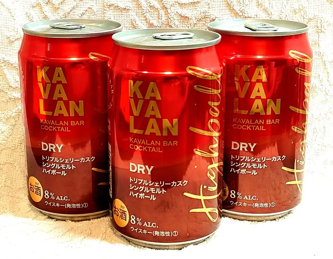 カバランハイボール缶　まとめ売り ウイスキー】カバラン蒸留所 DRY シングルモルト ハイボール缶
