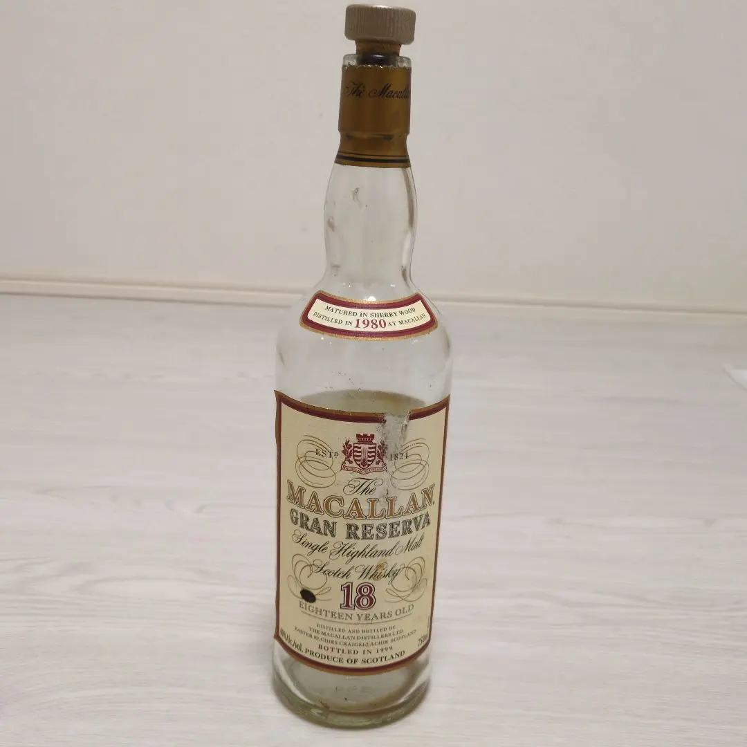 マッカラン - ★ 超稀少古酒 『 マッカラン１８年1980 』 ウイスキー ザ・マッカラン 18年 43度 700ml 正規品 : 酒忍者