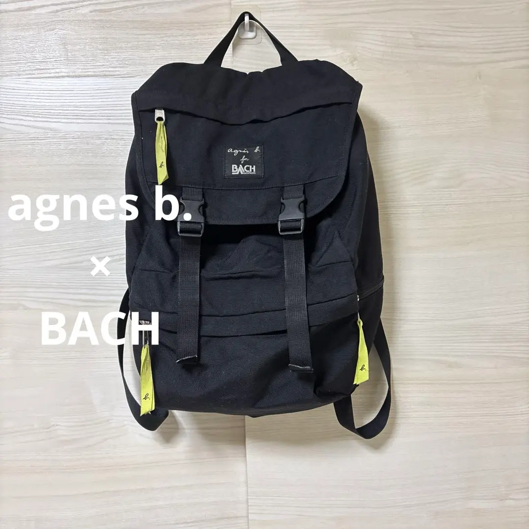 美品 agnes b リュック バックバク BACH コラボ FASHION] アニエスベー x BACHよりキュートなコラボバッグが登場
