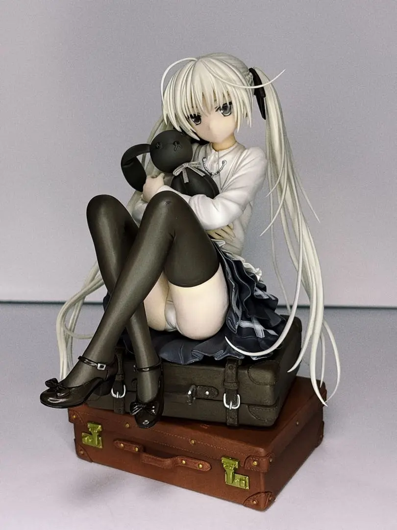 P⑤4 春日野穹 ヨスガノソラ コスプレ 衣装 バニーガール 白 黒