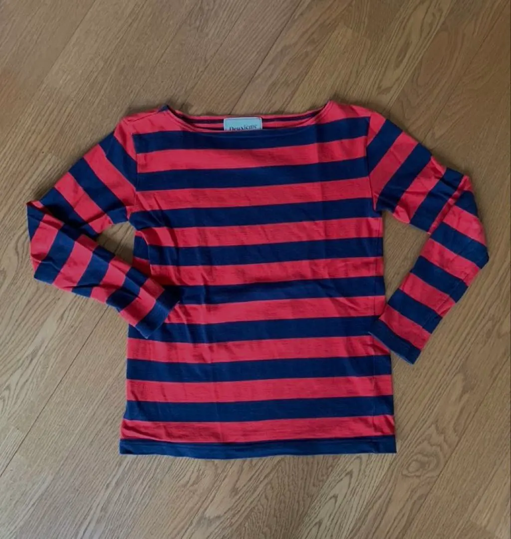 Thumbnail of Price Reduced!! Deuxième Classe Long Sleeve Border Cut-and-Sewn Top