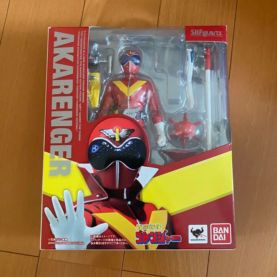 shフィギュアアーツ S•H•figuartsゴレンジャー未開封 Amazon.co.jp: TAMASHII NATIONS S.H.フィギュアーツ アカ