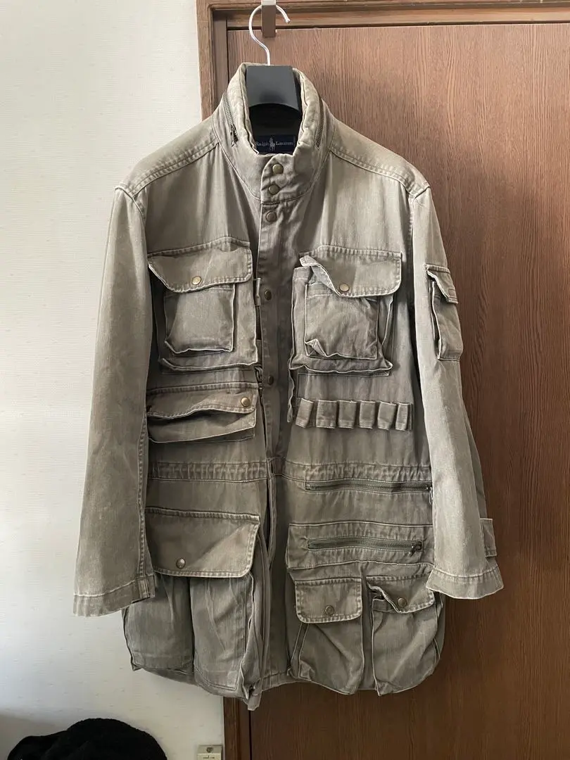 POLORALPHLAUREN フォトグラファージャケットカメラマンジャケット 1980's〜 [Ralph Lauren] フォトグラファージャケット カーキ