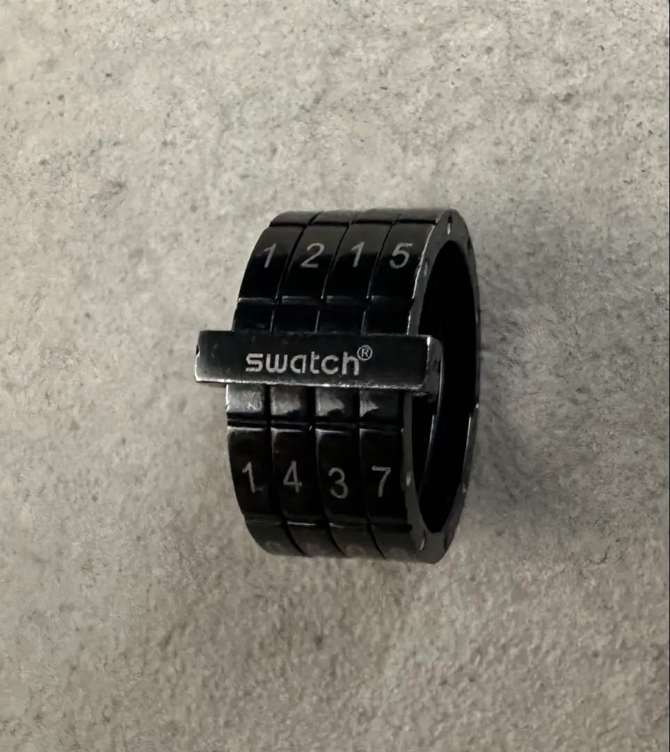 値下げ！Swatch シークレットナンバー　激レアリング New swatch watch special - Gem