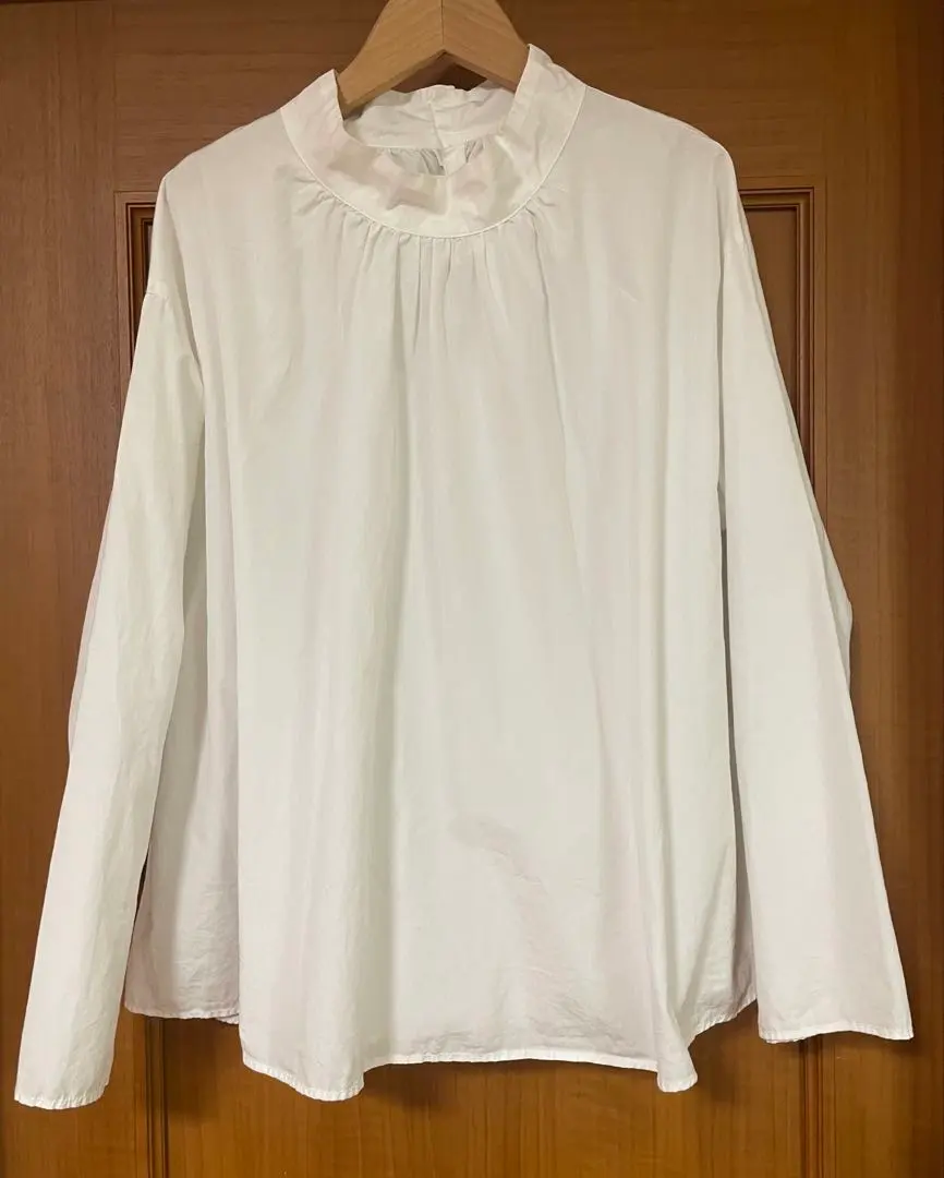 Thumbnail of grin Grin High Neck Cotton Blouse Overblouse