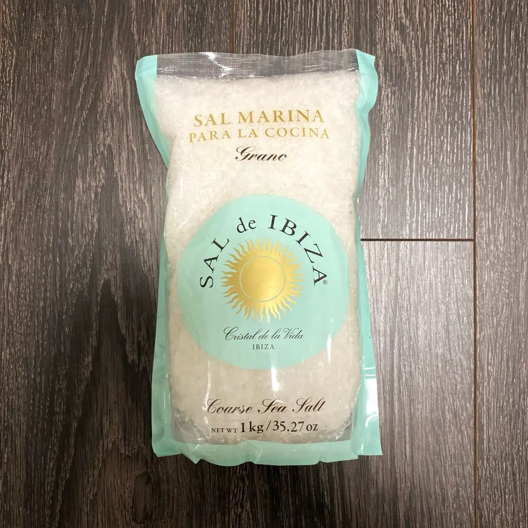 【新品】イビザ島の高級塩 SAL de IBIZA　1kg 新品】【お値下げしました！】イビザ島の高級塩 SAL de IBIZA