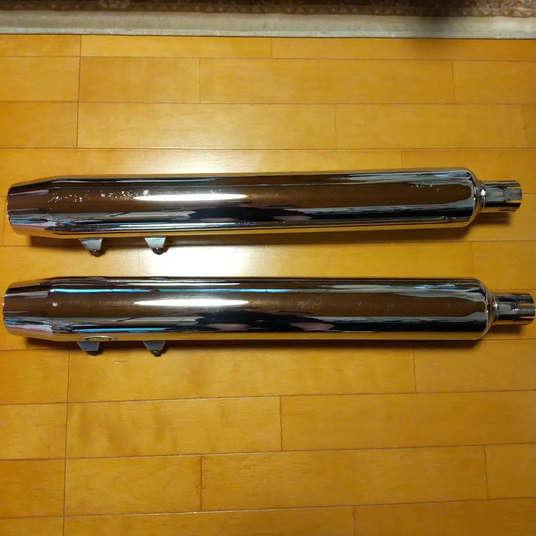 ハーレーダビッドソン  ロードキングマフラーJMCA政府認証付き Harley-Davidson S&S JMCA車検対応 スリップオンマフラー