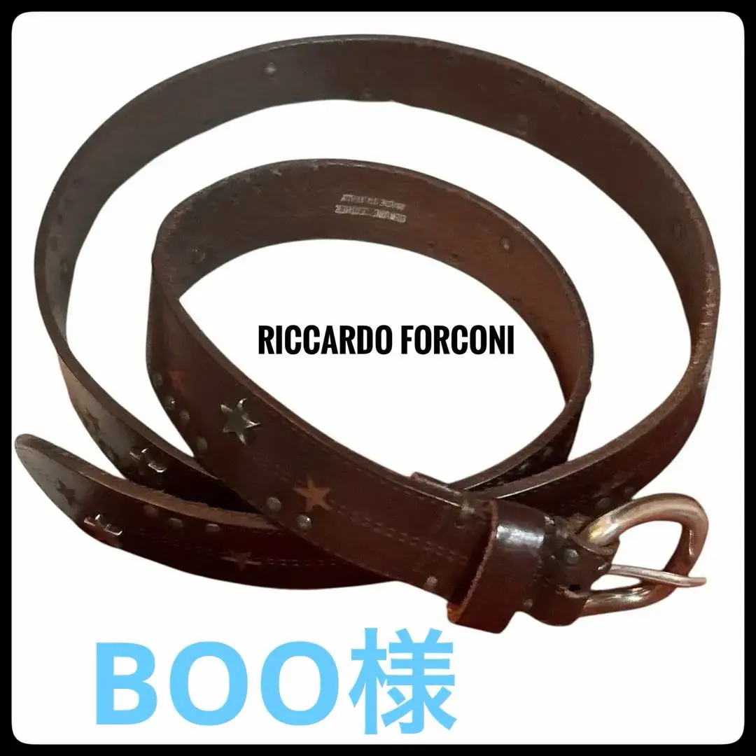 レザーベルト リカルドフォルコーニ RICCARDO FORCONIイタリア製 RICCARDOFORCONI【リカルドフォルコーニ】 通販｜NAKAGAWA1948