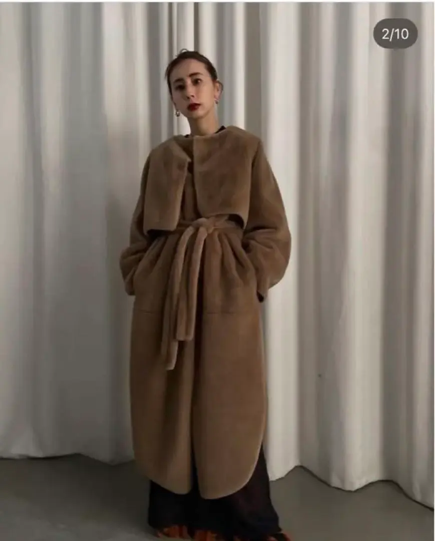 Thumbnail of Ameri VINTAGE MANY WAY USEFUL BOA COAT