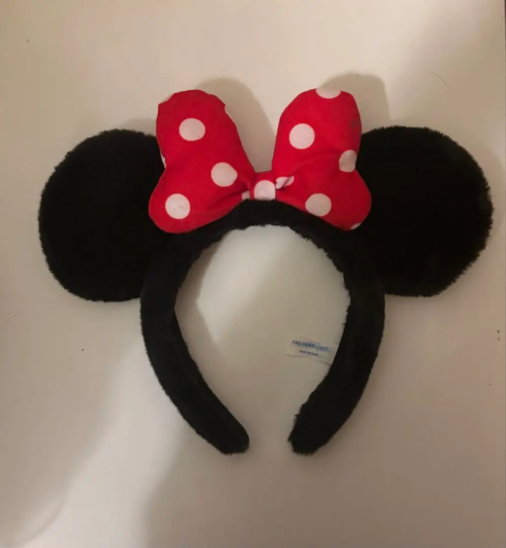 Thumbnail of Minnie Mouse Headband Red Polka Dot Bow Normal Minnie