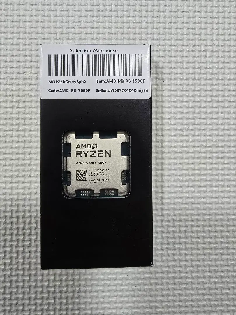 【未使用/未開封】AMD Ryzen 5 7500F（バルク） AMD Ryzen 5 7500F バルク品