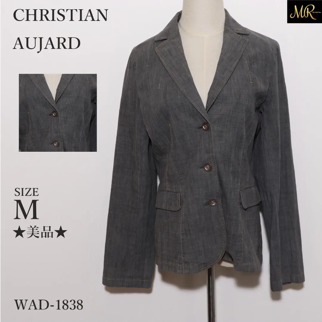 Thumbnail of ★Excellent Condition★ Christian Aujaire Outerwear Tailored Jacket Long Sleeve Solid