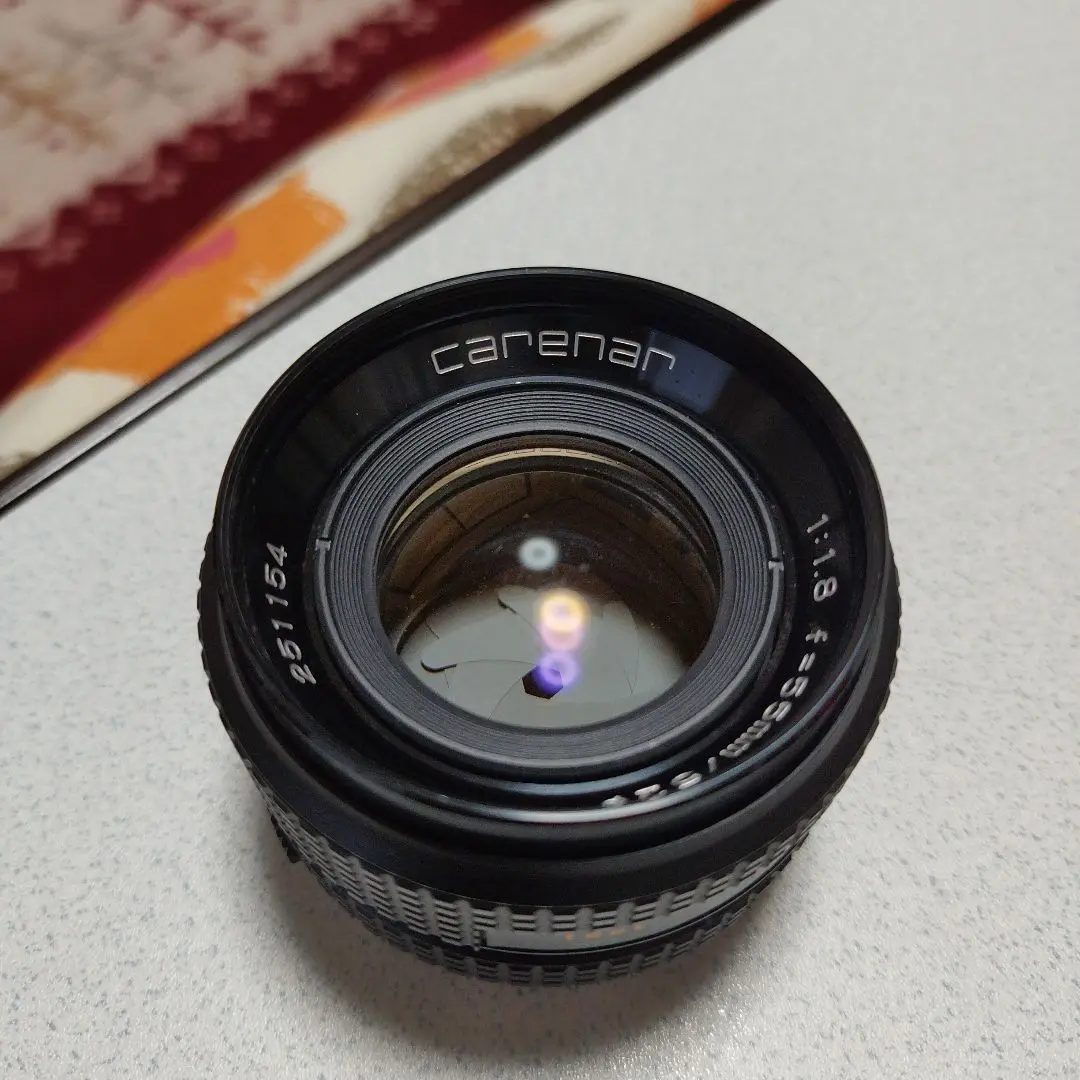 単焦点 標準レンズ カレナー Carenar 55mm f1.8 258 ◎ carena (カリーナ) carenar 55mm/f1.8《ペトリカメラ製OEM