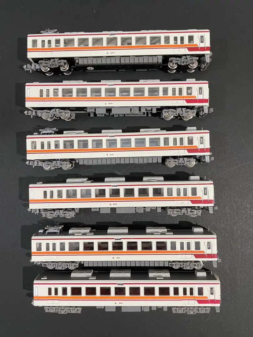 k*i様 鉄道コレクション　東武、野岩6050系　N化済み 鉄コレ】東武鉄道6050系（さよなら3社直通列車•会津田島発 新