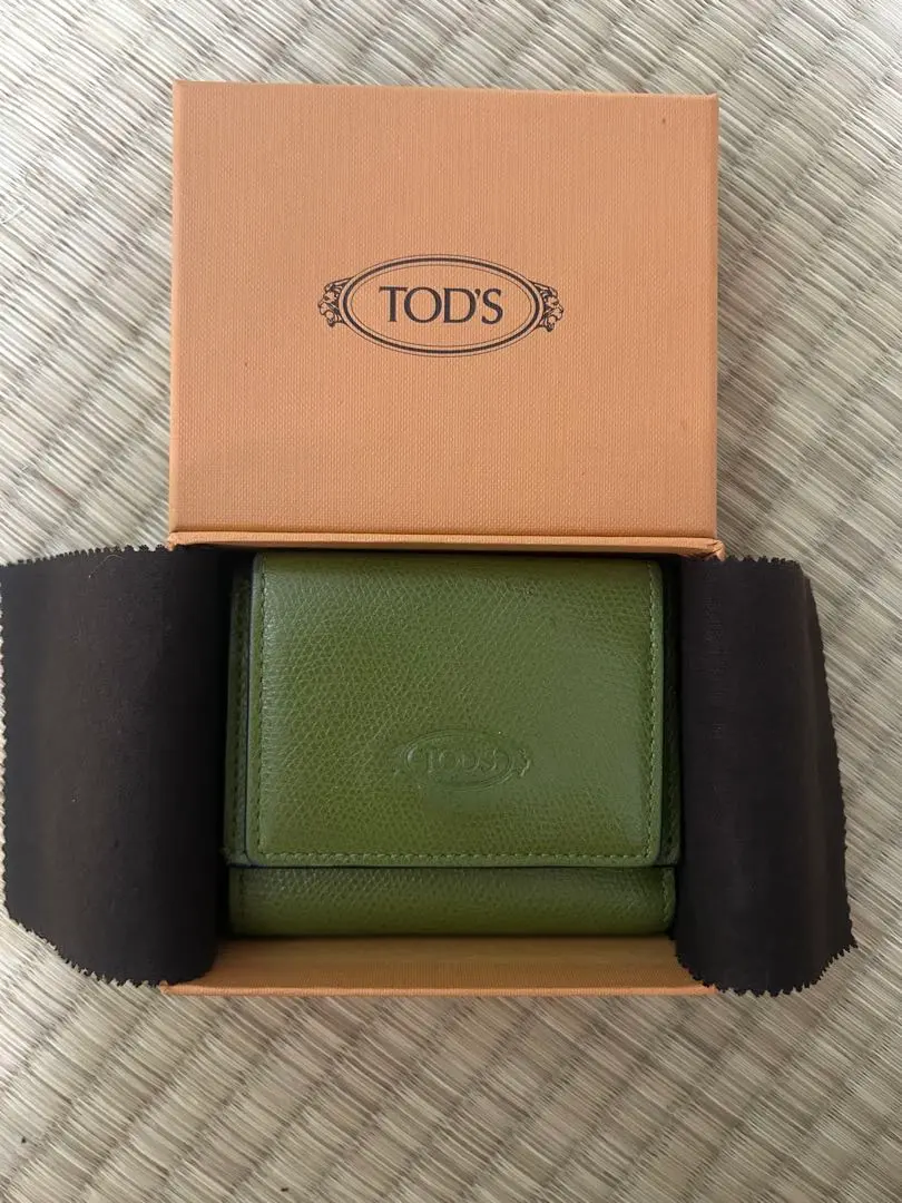 TOD'S トッズ T タイムレス レザー ウォレット