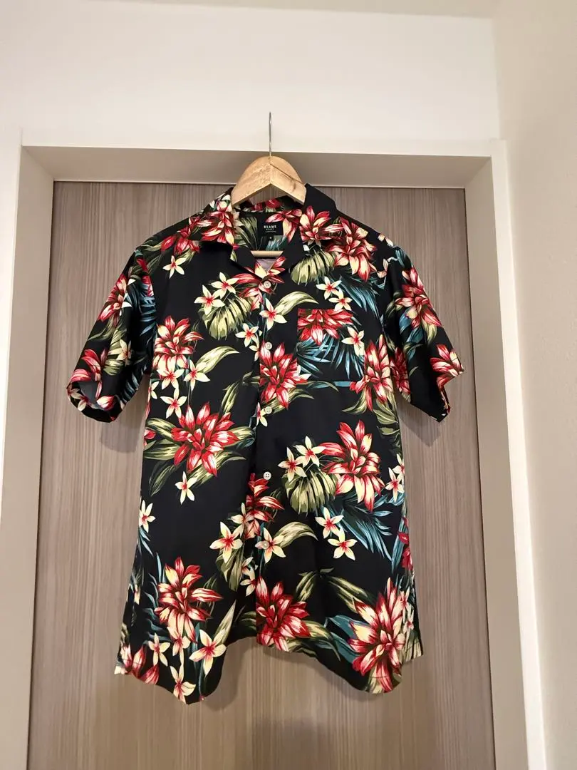 Thumbnail of BEAMS Open Collar Shirt Aloha Plumeria M Size