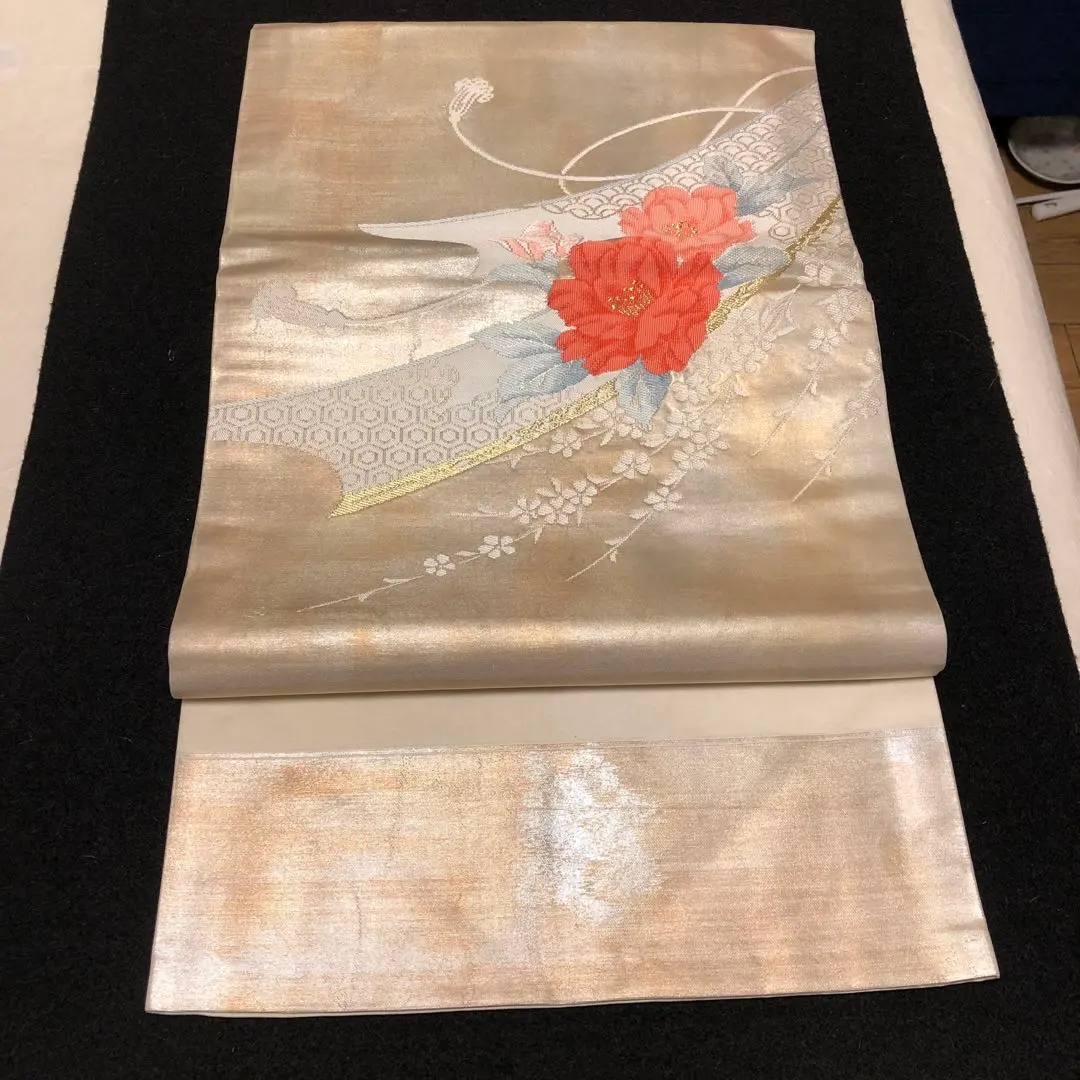 Thumbnail of Nagoya obi, silk (2173)