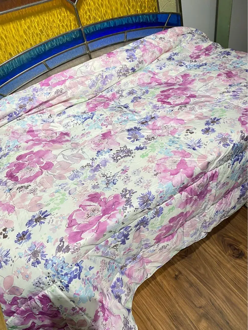 シングル 羽毛掛け布団 モリリン モリリン 布団・快眠グッズ 【新品同様】柄任せロイヤル羽毛