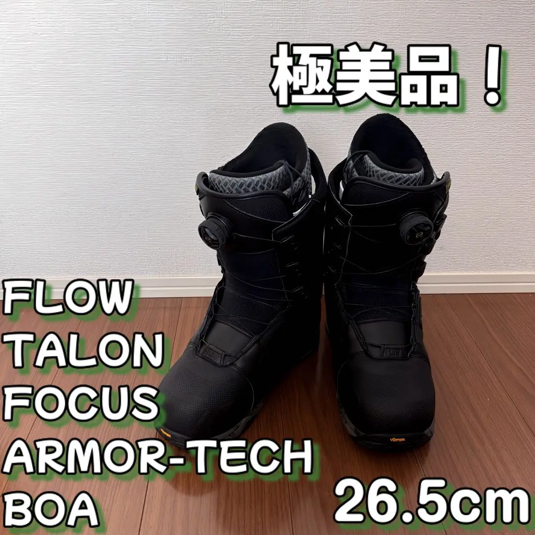 極美品！FLOW TALON FOCUS BOA ARMOR-TECH 26.5 極美品！FLOW TALON FOCUS BOA ARMOR-TECH 26.5