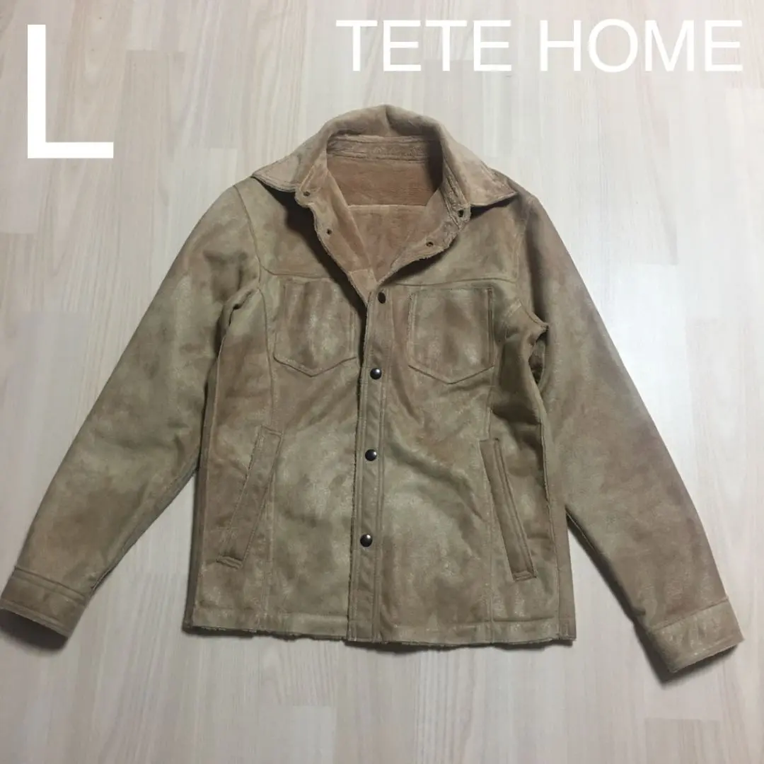 美品　TETE HOME (テットオム)N-3b風ジャケット 美品 TETE HOME (テットオム)N-3b風ジャケット