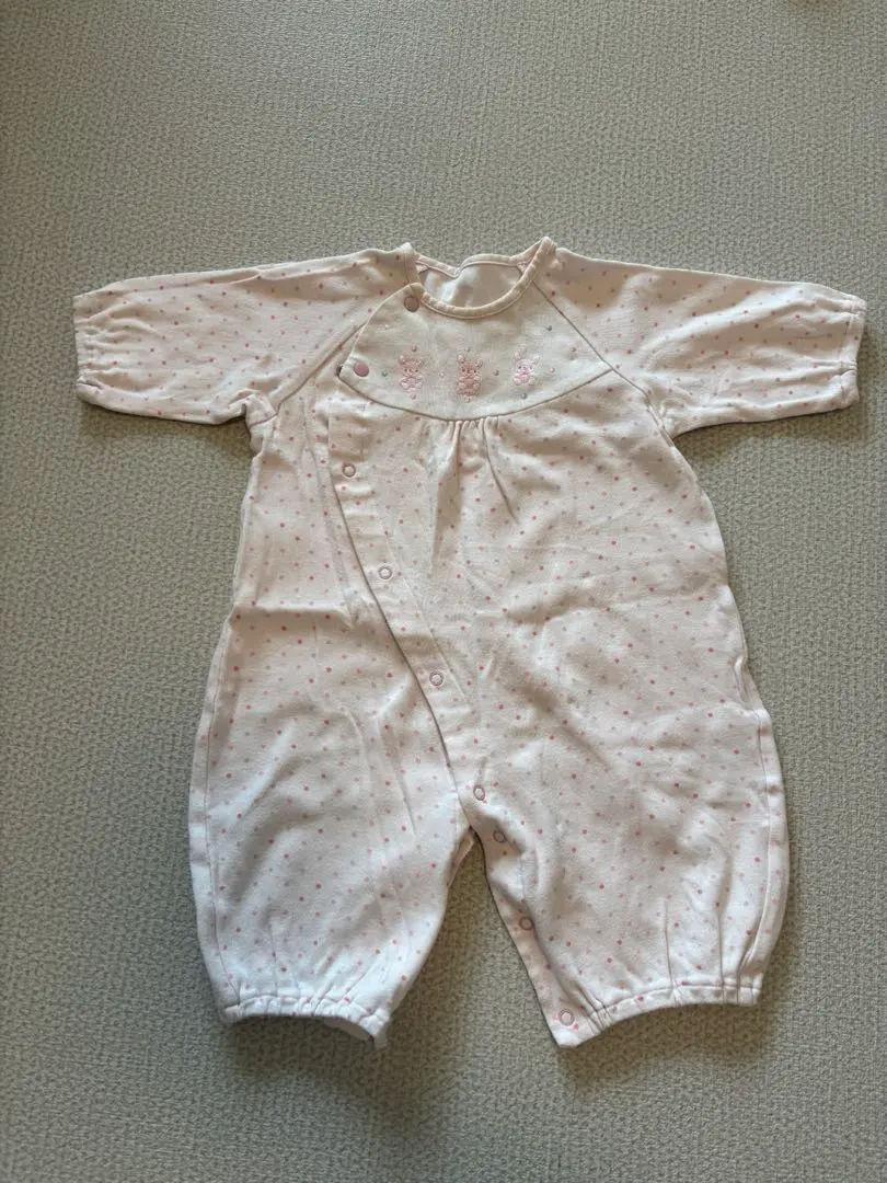 Thumbnail of 100% Cotton Polka Dot Romper 50-70cm