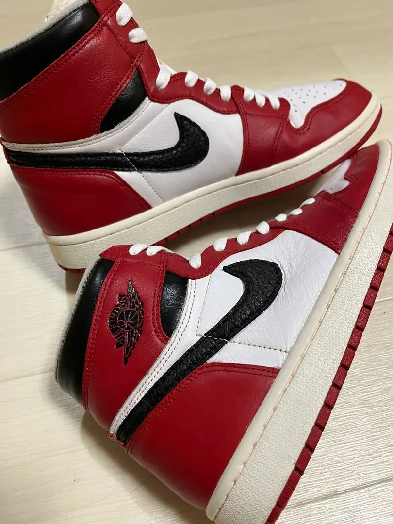 NIKE ジョーダン1 AJKO シカゴ　ノックアウト　27.5ブレッド　85 27 5cm NIKE AJ KO JORDAN 1 KNOCK OUT AJ1 CHICAGO DA9089-100