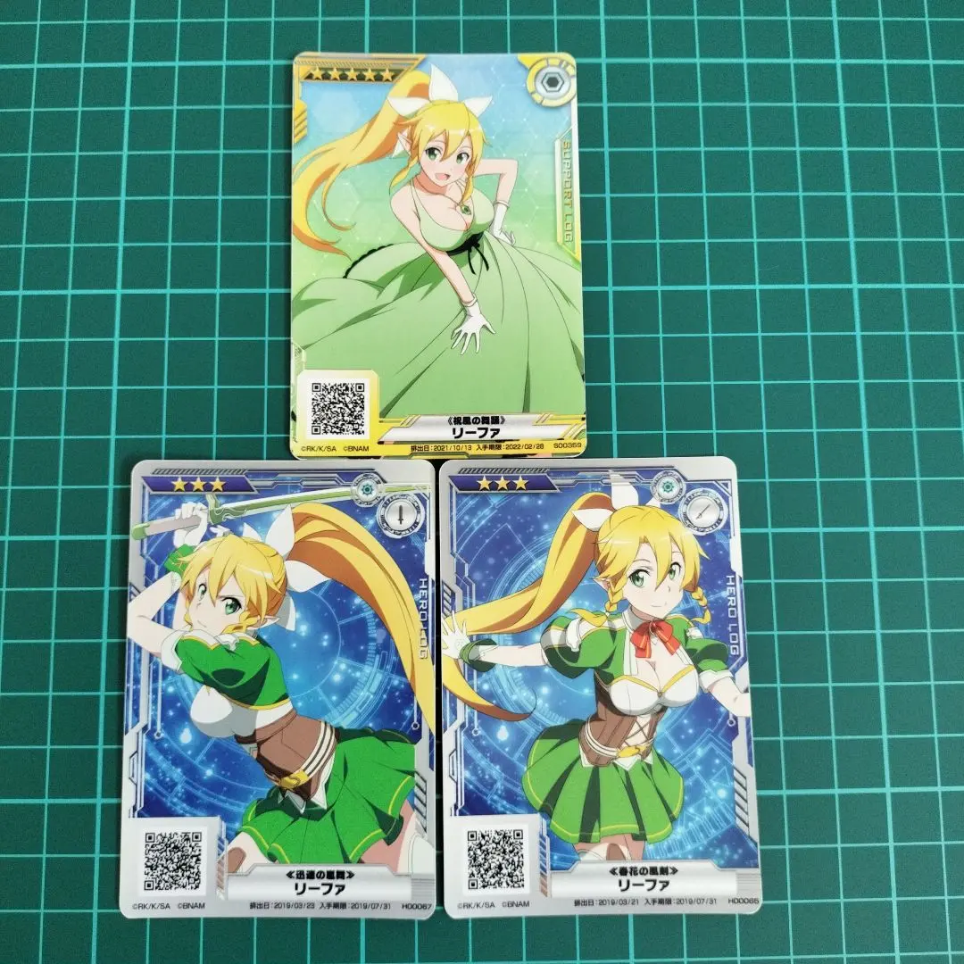 Thumbnail of Sword Art Online SAOAC Leafa Card x3 ③