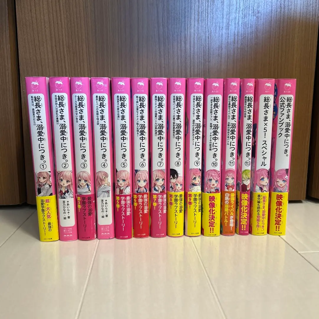 総長さま、溺愛中につき。1-12巻+3冊 計15冊 セット 総長さま、溺愛中につき。1-12巻+3冊 計15冊 セット 総長